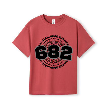 COOK ISLANDS | 682 | KIDS TEE | BLACK DESIGN - Stick N It