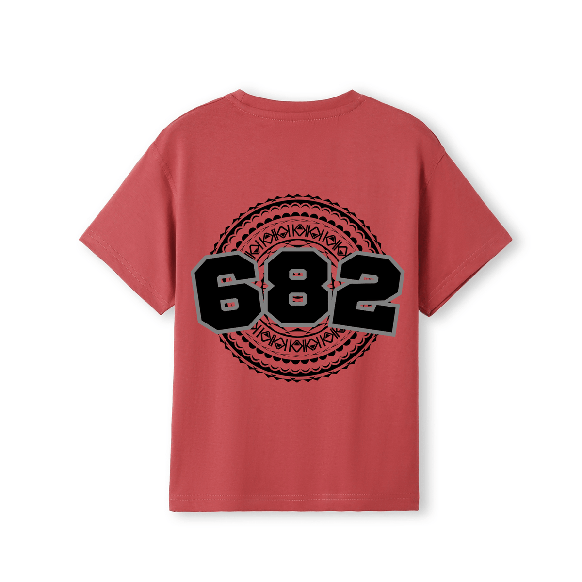 COOK ISLANDS | 682 | KIDS TEE | BLACK DESIGN - Stick N It