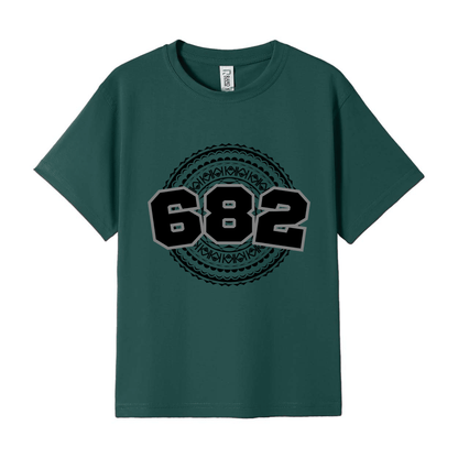 COOK ISLANDS | 682 | KIDS TEE | BLACK DESIGN - Stick N It