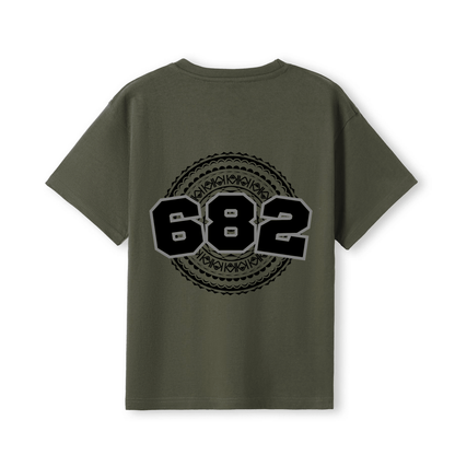 COOK ISLANDS | 682 | KIDS TEE | BLACK DESIGN - Stick N It