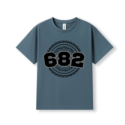 COOK ISLANDS | 682 | KIDS TEE | BLACK DESIGN - Stick N It