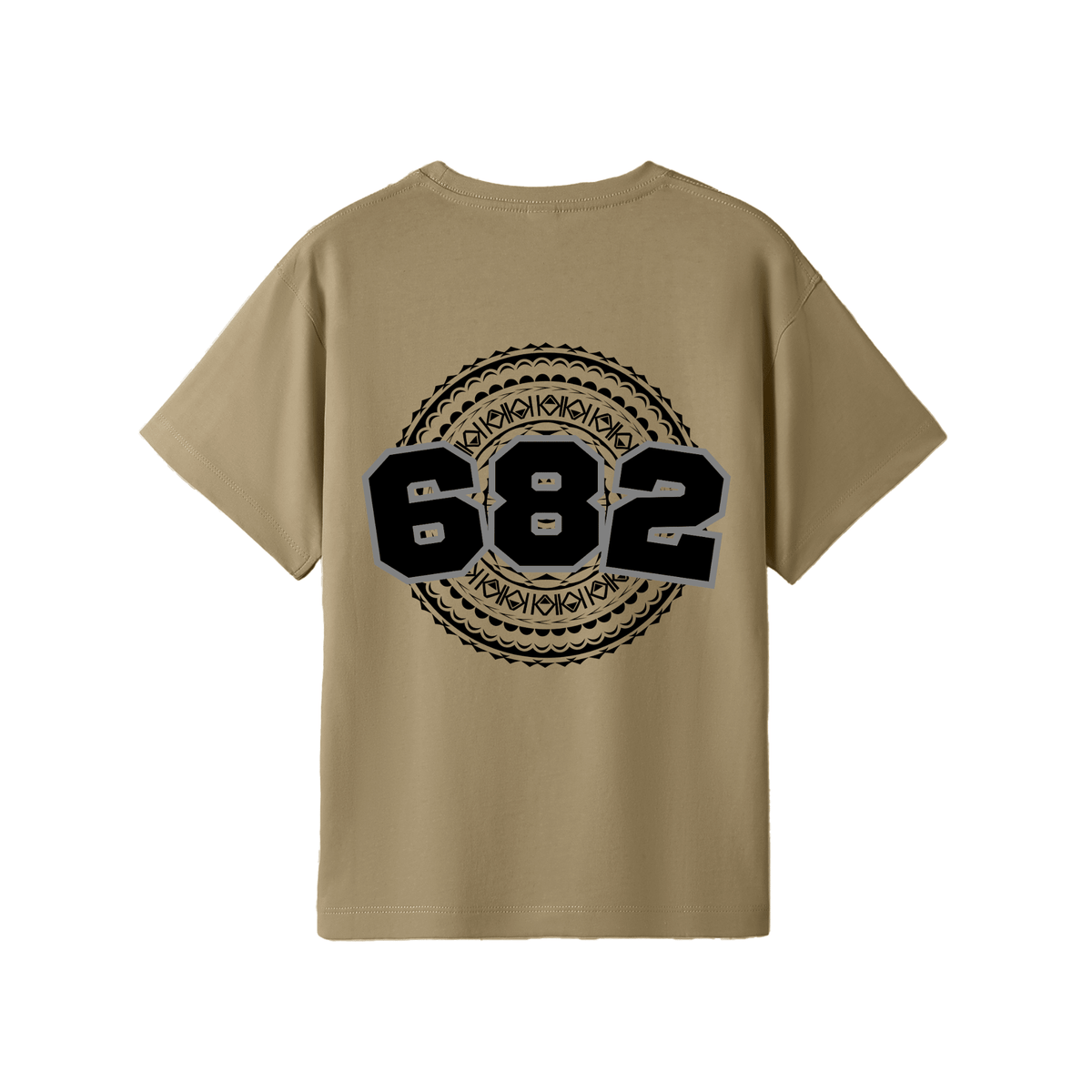 COOK ISLANDS | 682 | KIDS TEE | BLACK DESIGN - Stick N It