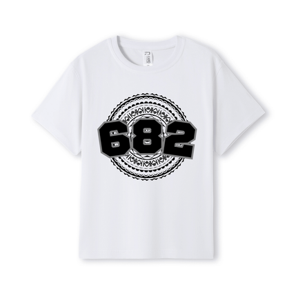 COOK ISLANDS | 682 | KIDS TEE | BLACK DESIGN - Stick N It