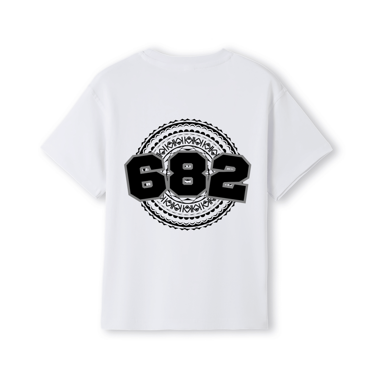COOK ISLANDS | 682 | KIDS TEE | BLACK DESIGN - Stick N It