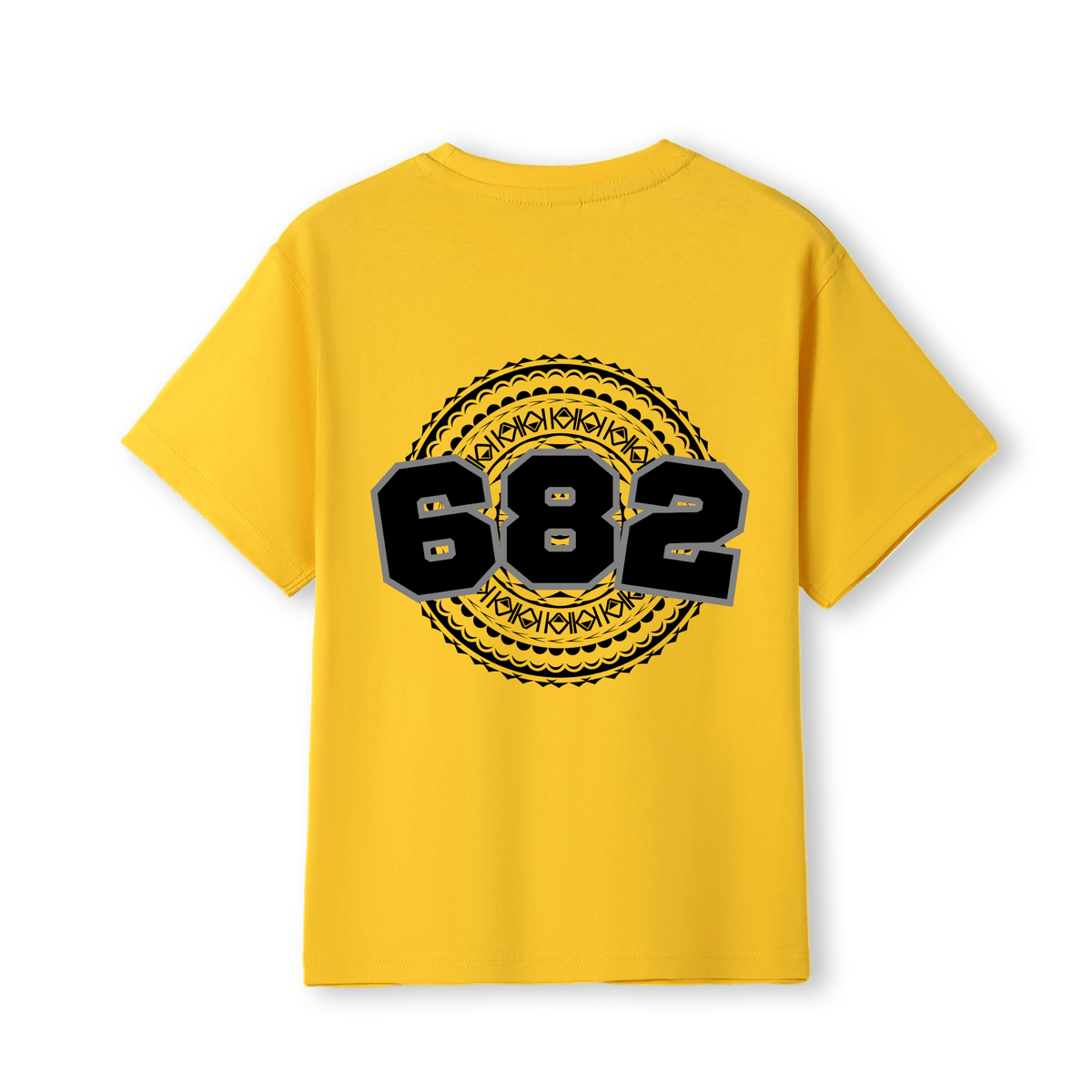 COOK ISLANDS | 682 | KIDS TEE | BLACK DESIGN - Stick N It