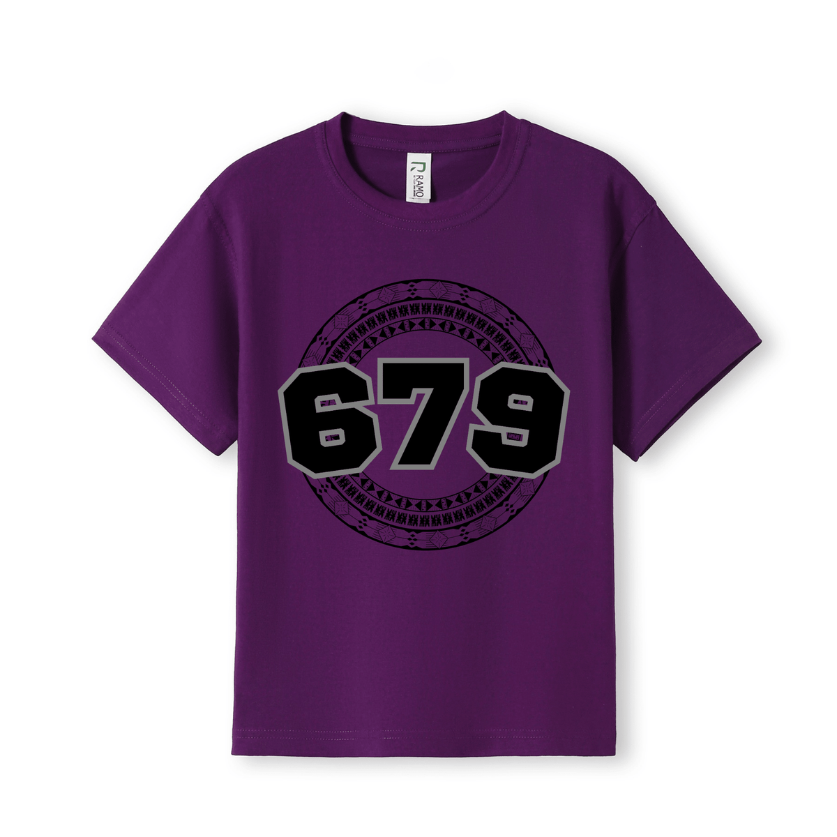 FIJI | 679 | KIDS TEE | BLACK DESIGN - Stick N It