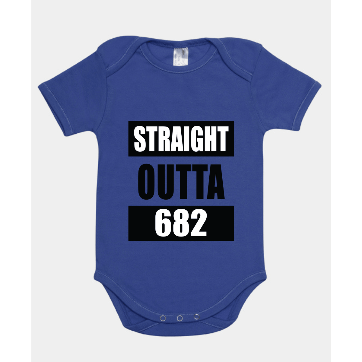 STRAIGHT OUTTA 682 | ORGANIC COTTON ONESIE - Stick N It