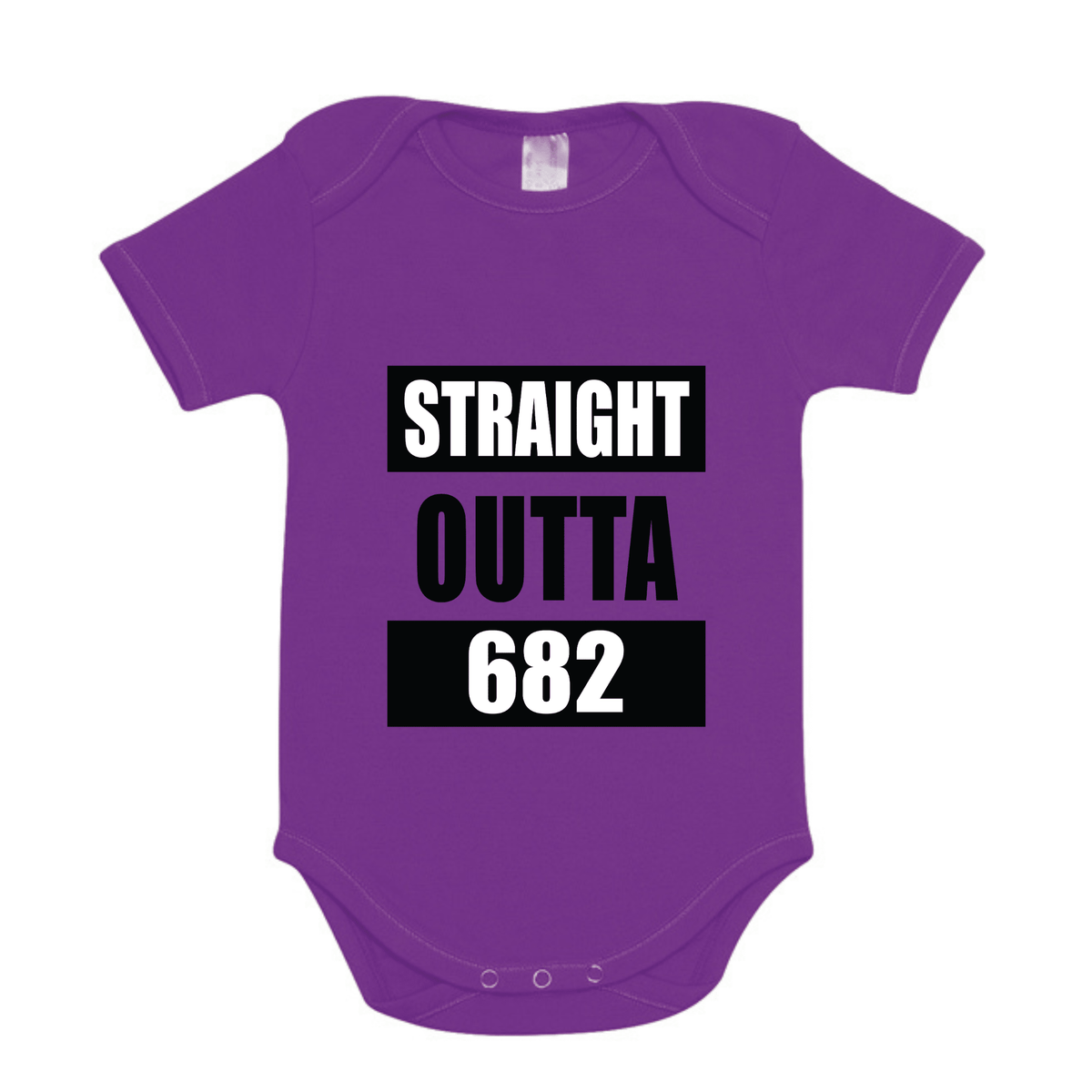STRAIGHT OUTTA 682 | ORGANIC COTTON ONESIE - Stick N It