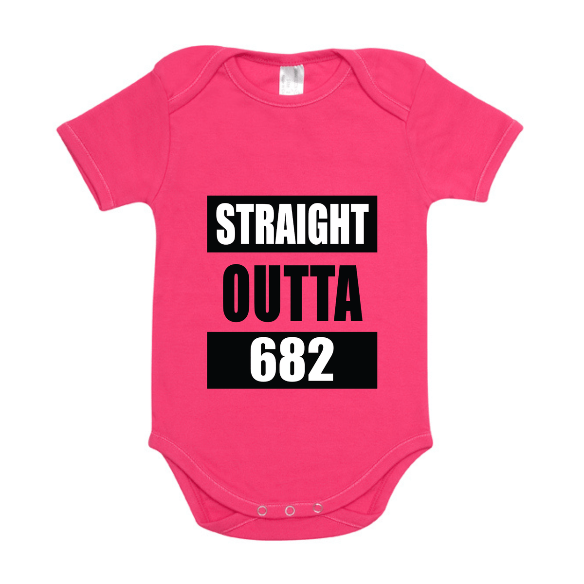 STRAIGHT OUTTA 682 | ORGANIC COTTON ONESIE - Stick N It