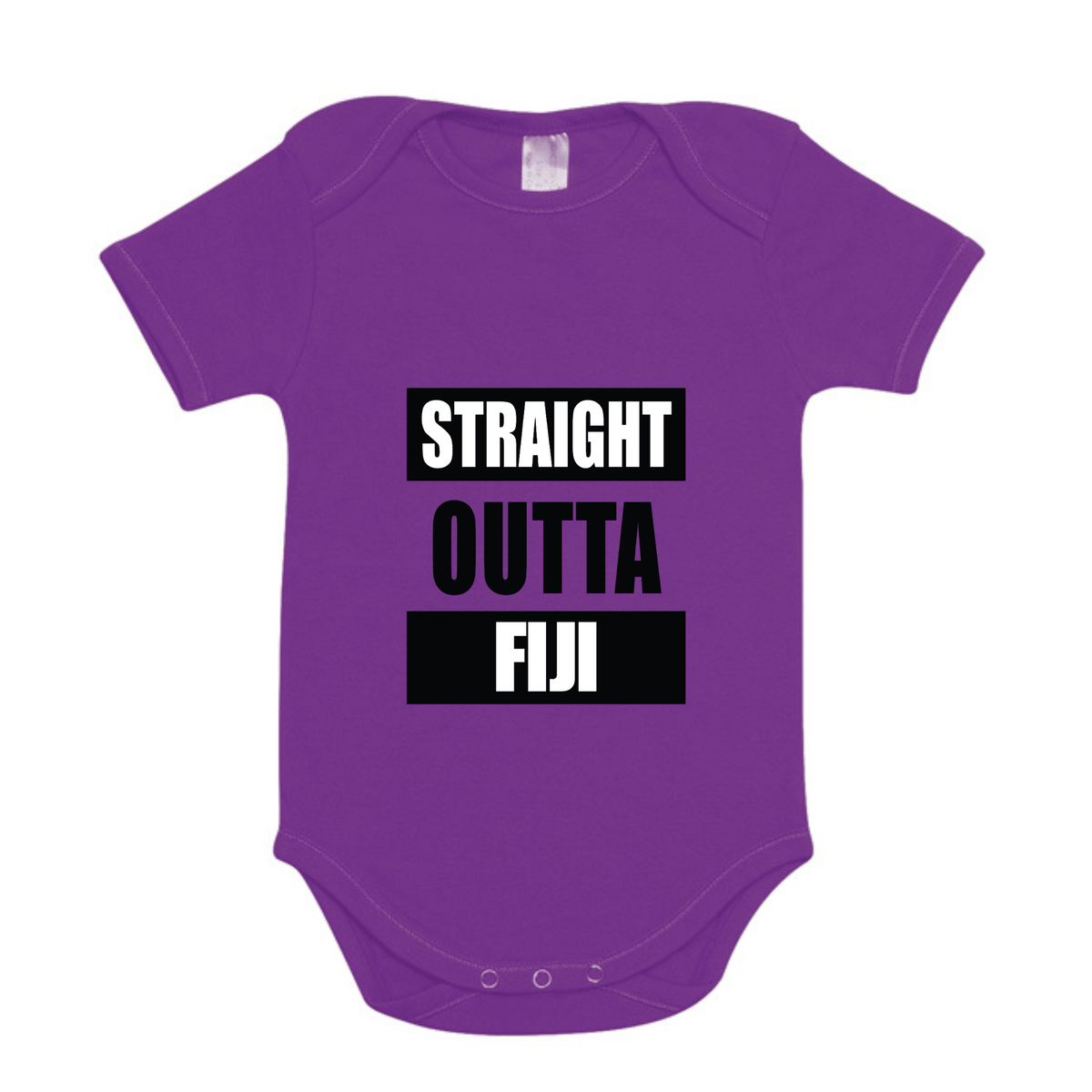 STRAIGHT OUTTA FIJI | ORGANIC COTTON ONESIE - Stick N It