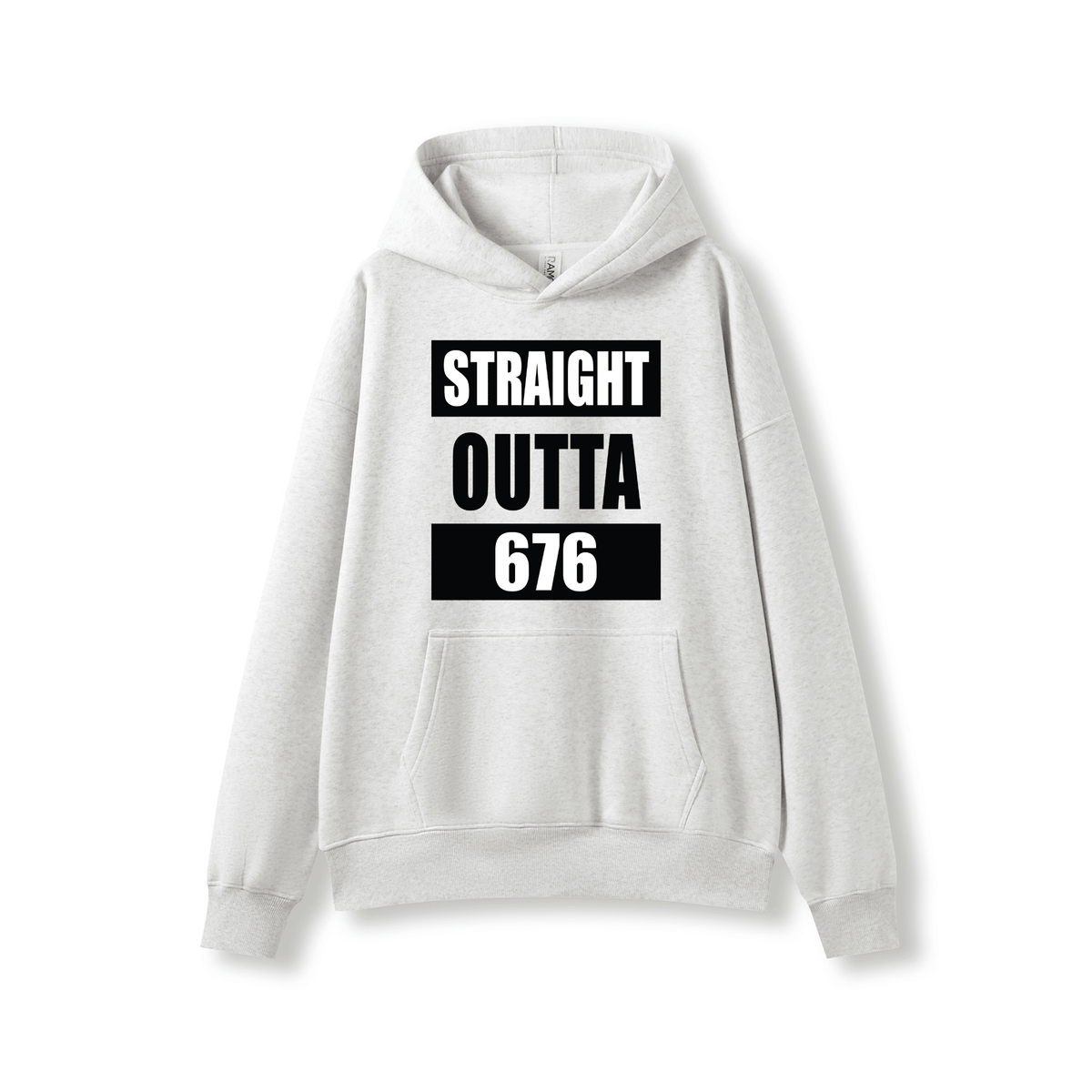 STRAIGHT OUTTA 676 | OVERSIZE UNISEX HOODIE - Stick N It