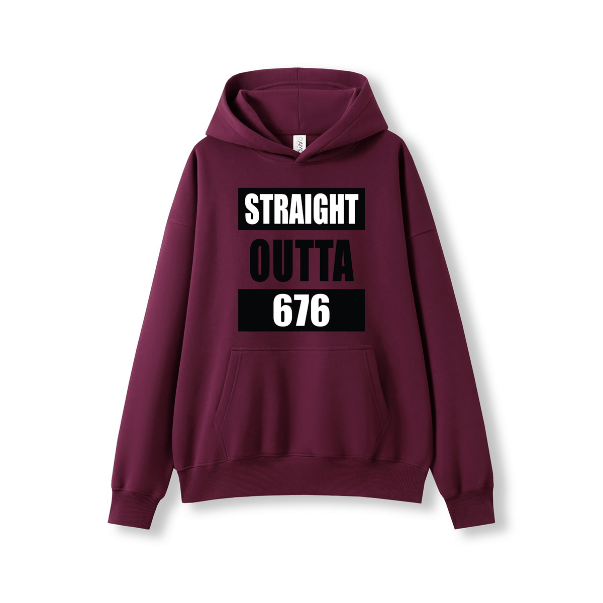 STRAIGHT OUTTA 676 | OVERSIZE UNISEX HOODIE - Stick N It
