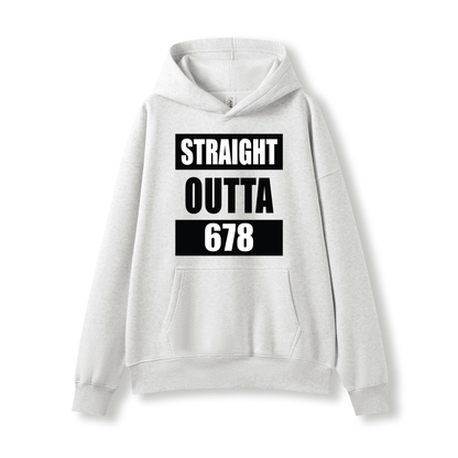 STRAIGHT OUTTA 678 | OVERSIZE UNISEX HOODIE - Stick N It