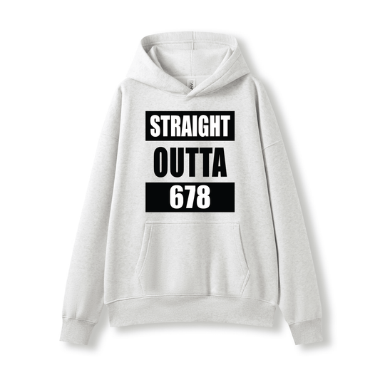STRAIGHT OUTTA 678 | OVERSIZE UNISEX HOODIE - Stick N It