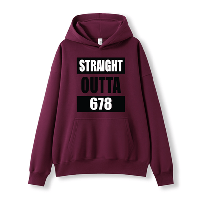 STRAIGHT OUTTA 678 | OVERSIZE UNISEX HOODIE - Stick N It