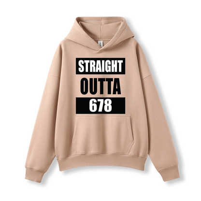 STRAIGHT OUTTA 678 | OVERSIZE UNISEX HOODIE - Stick N It