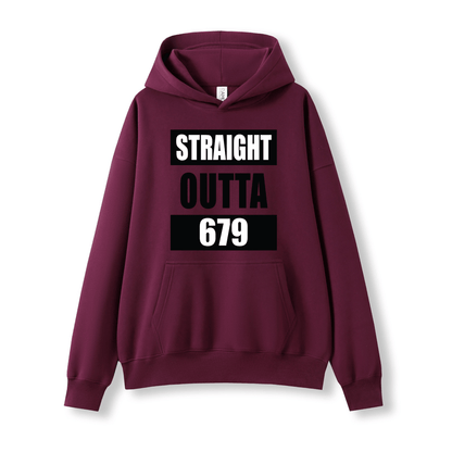 STRAIGHT OUTTA 679 | OVERSIZE UNISEX HOODIE - Stick N It