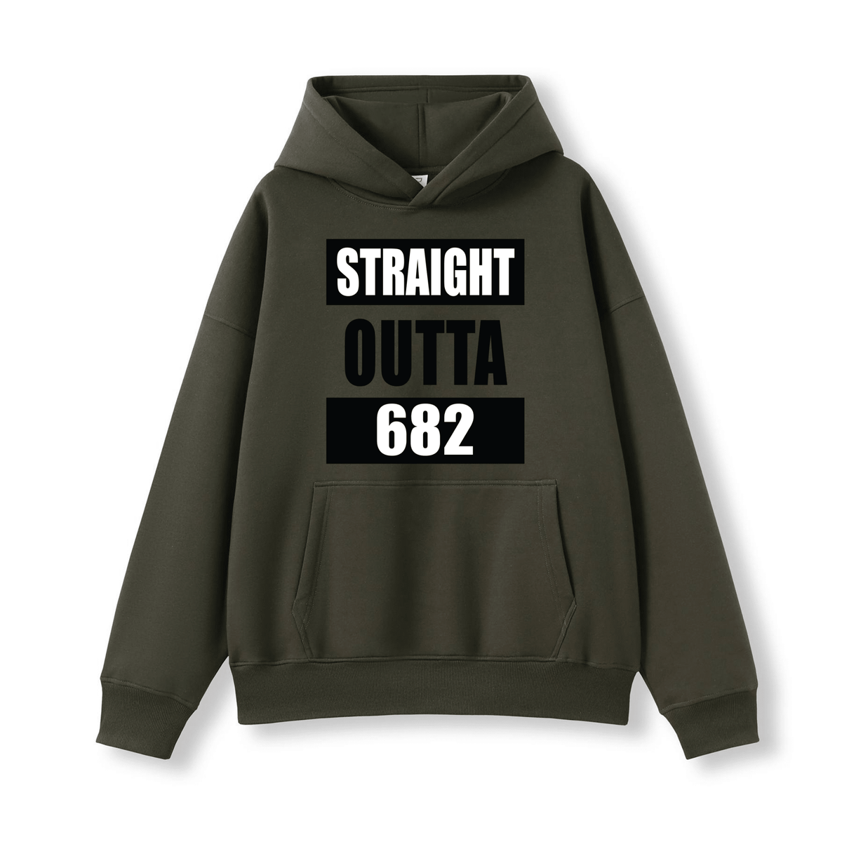 STRAIGHT OUTTA 682 | OVERSIZE UNISEX HOODIE - Stick N It