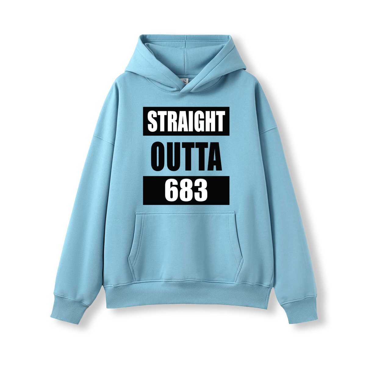 STRAIGHT OUTTA 683 | OVERSIZE UNISEX HOODIE - Stick N It