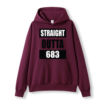 STRAIGHT OUTTA 683 | OVERSIZE UNISEX HOODIE - Stick N It