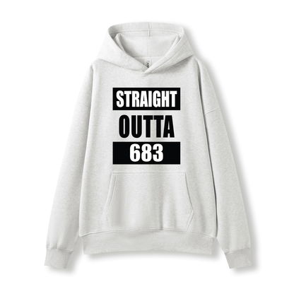 STRAIGHT OUTTA 683 | OVERSIZE UNISEX HOODIE - Stick N It