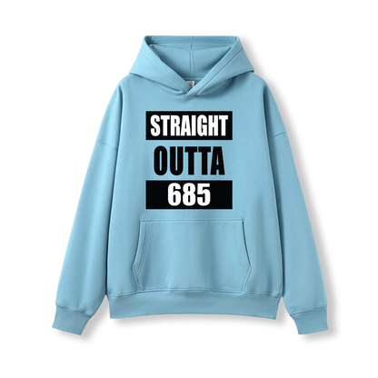 STRAIGHT OUTTA 685 | OVERSIZE UNISEX HOODIE - Stick N It
