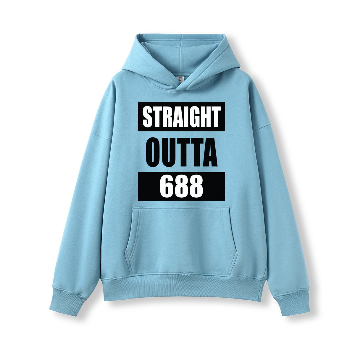 STRAIGHT OUTTA 688 | OVERSIZE UNISEX HOODIE - Stick N It
