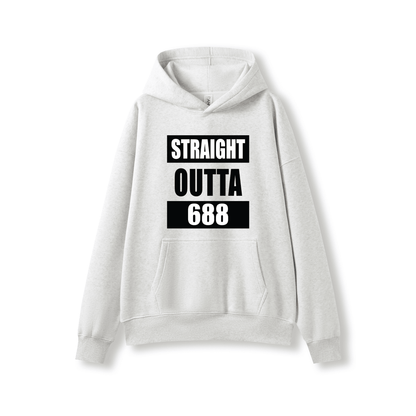 STRAIGHT OUTTA 688 | OVERSIZE UNISEX HOODIE - Stick N It