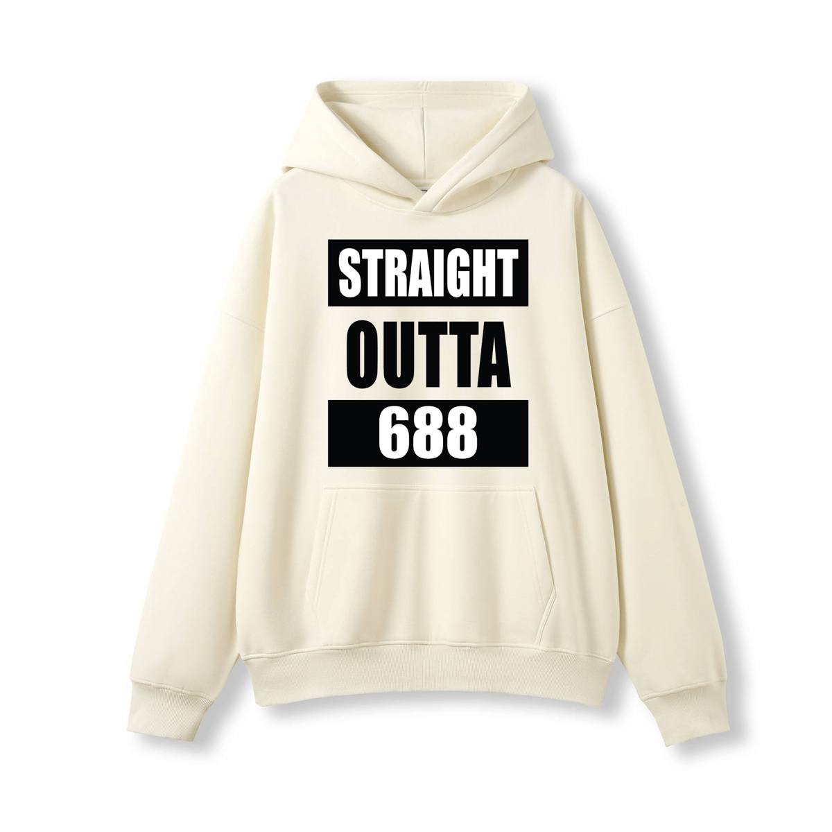 STRAIGHT OUTTA 688 | OVERSIZE UNISEX HOODIE - Stick N It