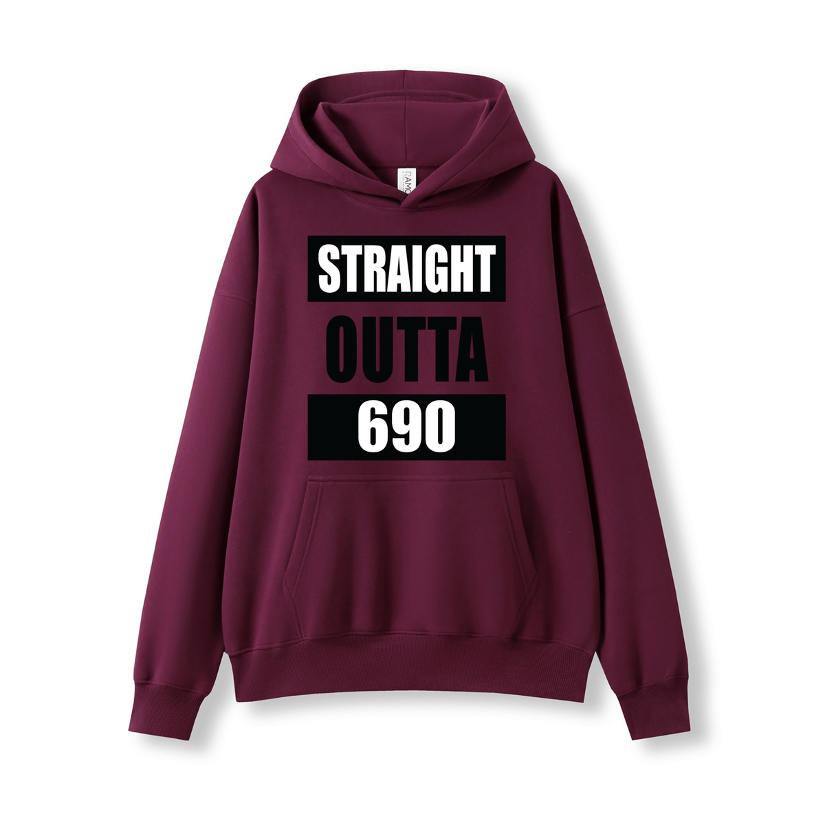 STRAIGHT OUTTA 690 | OVERSIZE UNISEX HOODIE - Stick N It