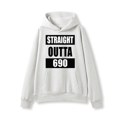STRAIGHT OUTTA 690 | OVERSIZE UNISEX HOODIE - Stick N It