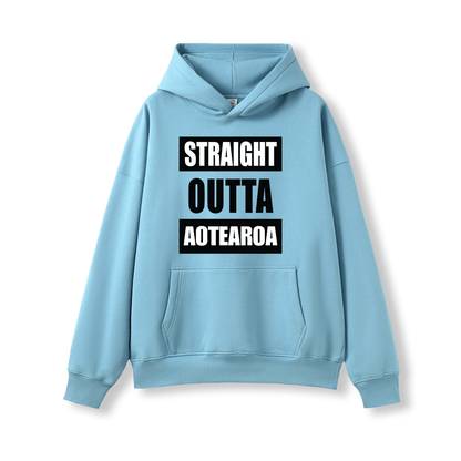 STRAIGHT OUTTA AOTEAROA | OVERSIZE UNISEX HOODIE - Stick N It