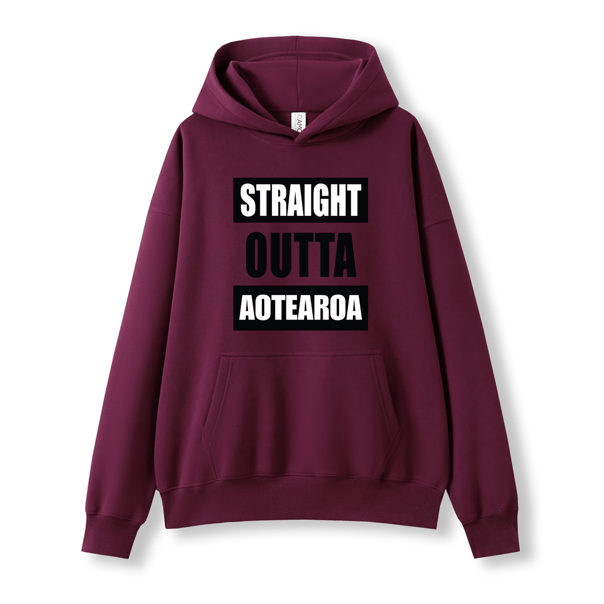 STRAIGHT OUTTA AOTEAROA | OVERSIZE UNISEX HOODIE - Stick N It