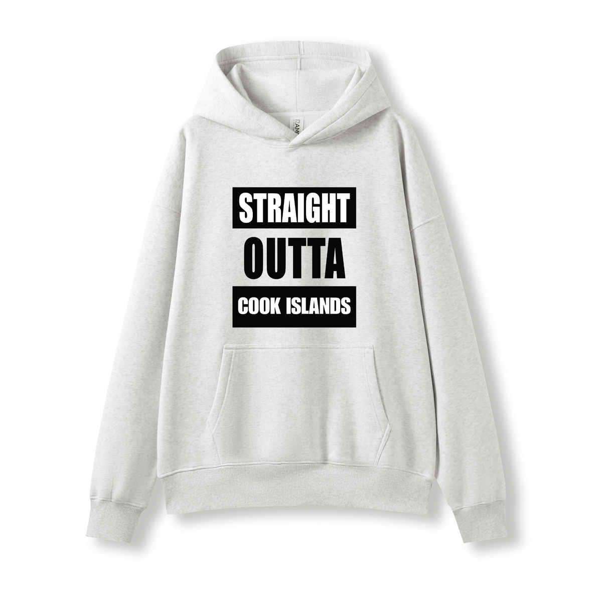 STRAIGHT OUTTA COOK ISLANDS | OVERSIZE UNISEX HOODIE - Stick N It