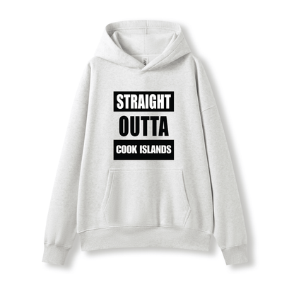 STRAIGHT OUTTA COOK ISLANDS | OVERSIZE UNISEX HOODIE - Stick N It