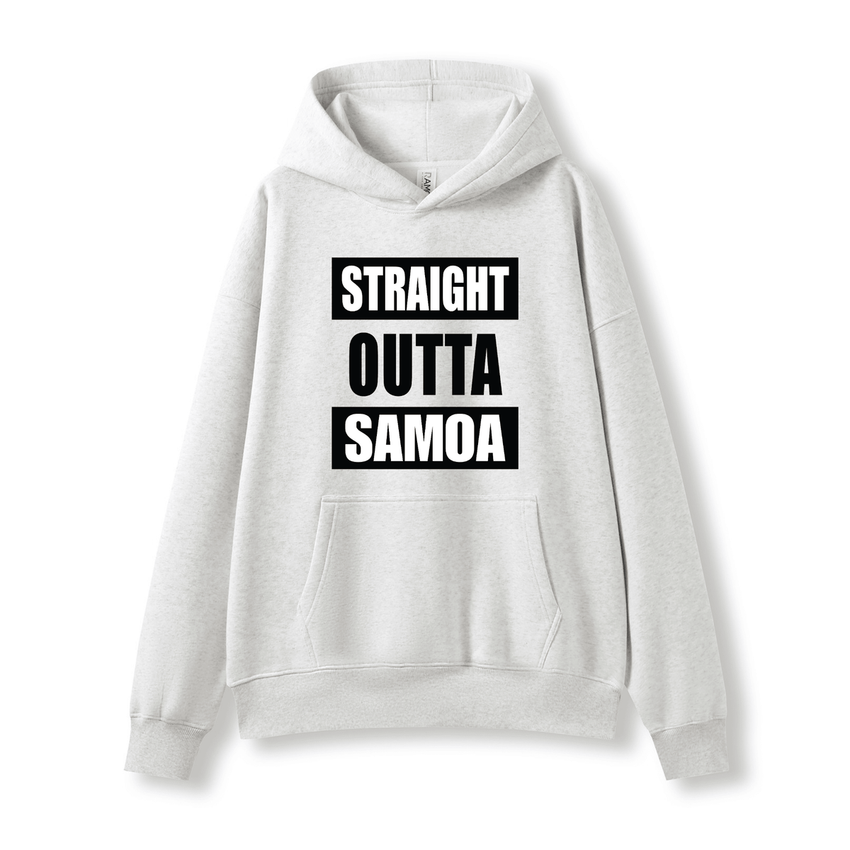 STRAIGHT OUTTA SAMOA | OVERSIZE UNISEX HOODIE - Stick N It