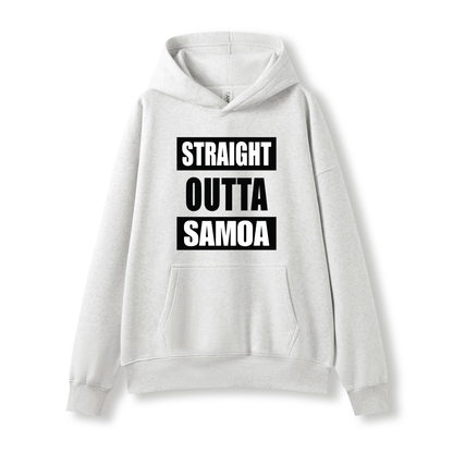 STRAIGHT OUTTA SAMOA | OVERSIZE UNISEX HOODIE - Stick N It