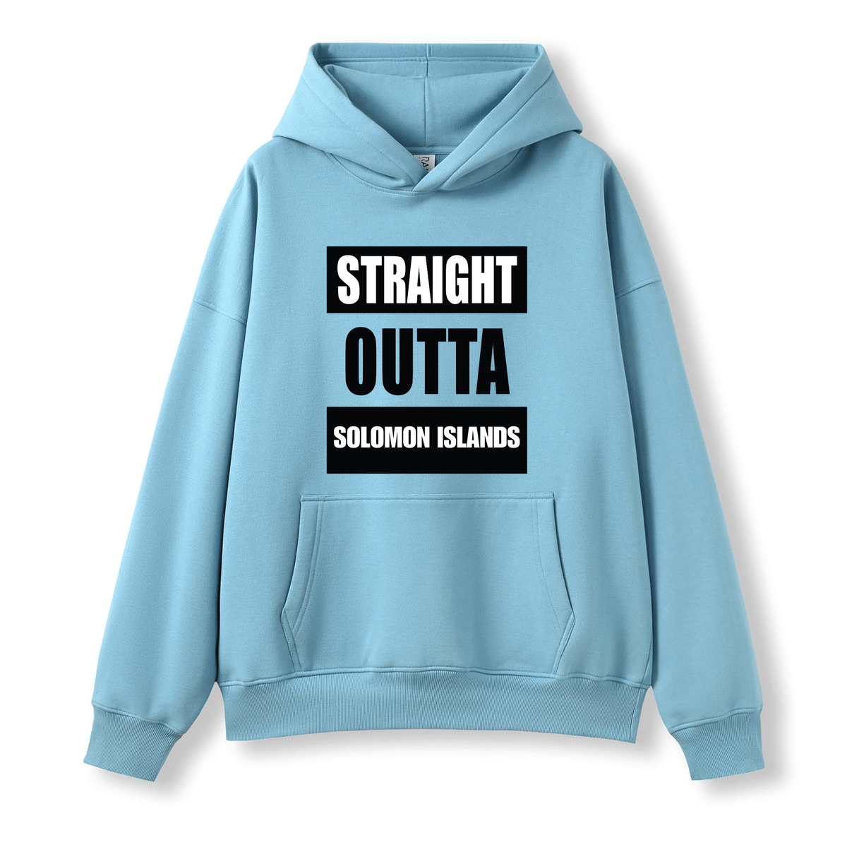 STRAIGHT OUTTA SOLOMON ISLANDS | OVERSIZE UNISEX HOODIE - Stick N It