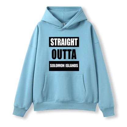 STRAIGHT OUTTA SOLOMON ISLANDS | OVERSIZE UNISEX HOODIE - Stick N It
