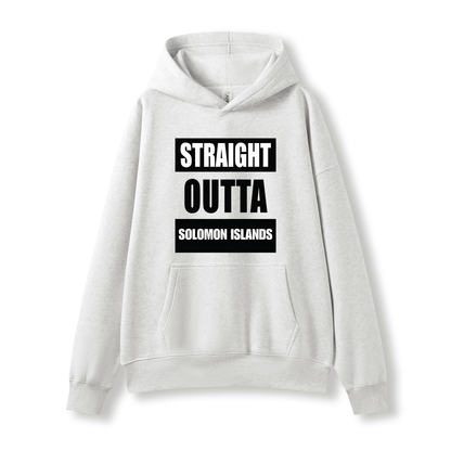 STRAIGHT OUTTA SOLOMON ISLANDS | OVERSIZE UNISEX HOODIE - Stick N It