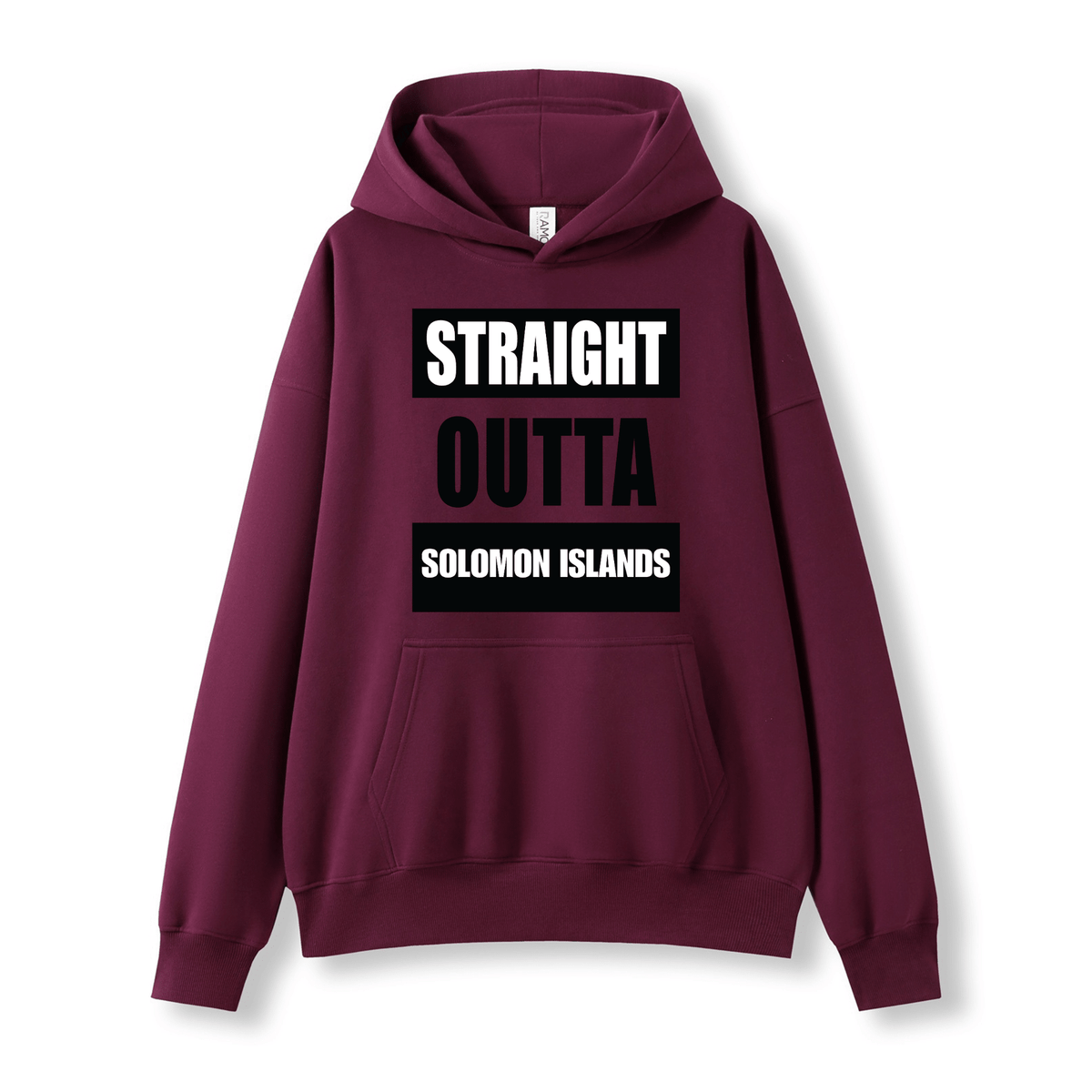 STRAIGHT OUTTA SOLOMON ISLANDS | OVERSIZE UNISEX HOODIE - Stick N It