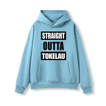 STRAIGHT OUTTA TOKELAU | OVERSIZE UNISEX HOODIE - Stick N It