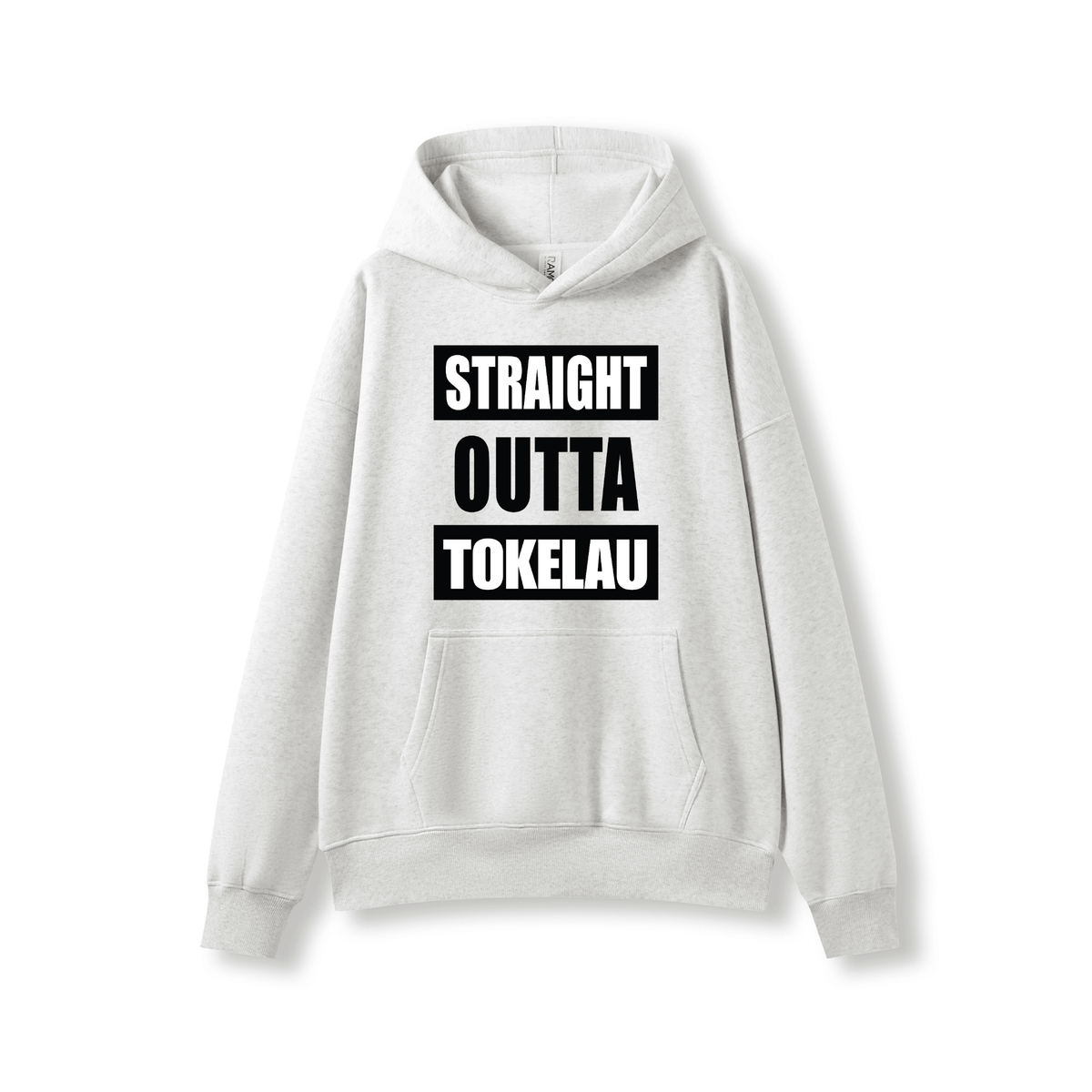 STRAIGHT OUTTA TOKELAU | OVERSIZE UNISEX HOODIE - Stick N It