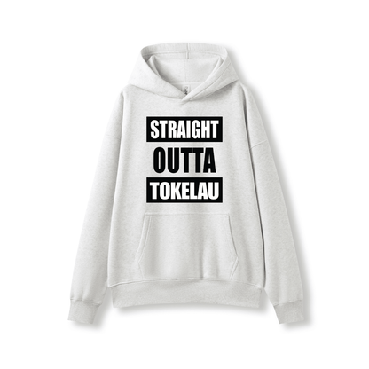 STRAIGHT OUTTA TOKELAU | OVERSIZE UNISEX HOODIE - Stick N It