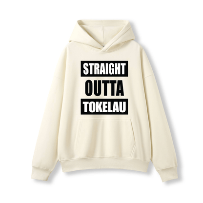 STRAIGHT OUTTA TOKELAU | OVERSIZE UNISEX HOODIE - Stick N It