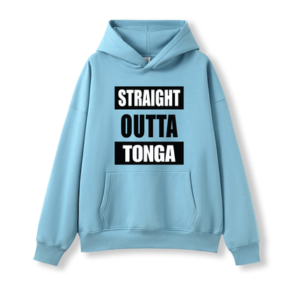 STRAIGHT OUTTA TONGA | OVERSIZE UNISEX HOODIE - Stick N It