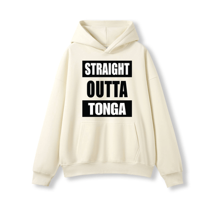 STRAIGHT OUTTA TONGA | OVERSIZE UNISEX HOODIE - Stick N It