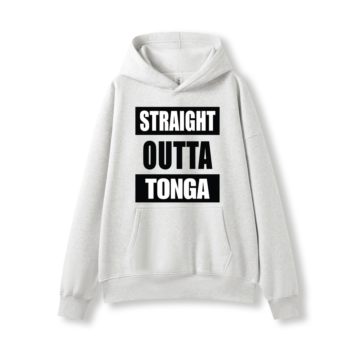 STRAIGHT OUTTA TONGA | OVERSIZE UNISEX HOODIE - Stick N It