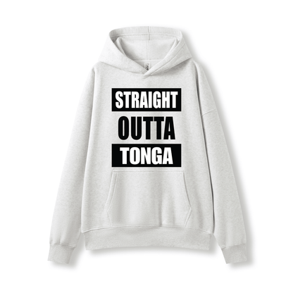 STRAIGHT OUTTA TONGA | OVERSIZE UNISEX HOODIE - Stick N It
