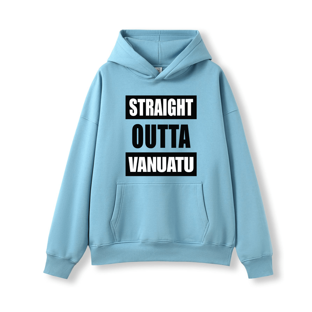 STRAIGHT OUTTA VANUATU | OVERSIZE UNISEX HOODIE - Stick N It